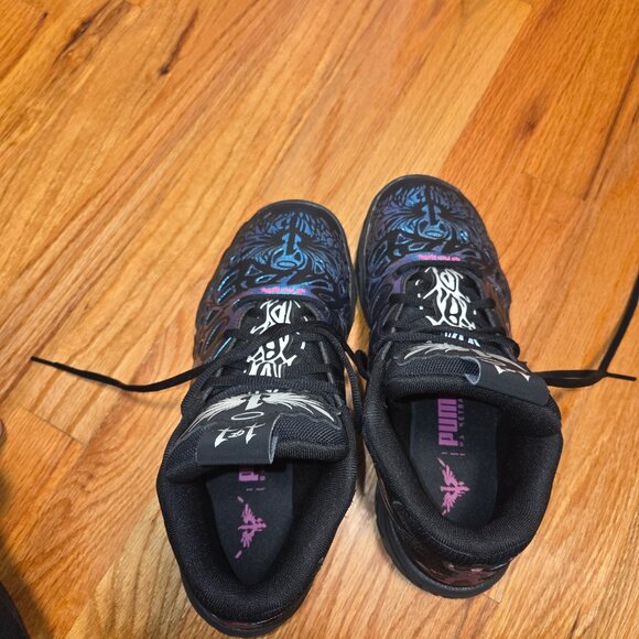 Puma MB.04 Reflections Jr. Lamelo Ball sneakers, Youth size 7, - Picture 5 of 7